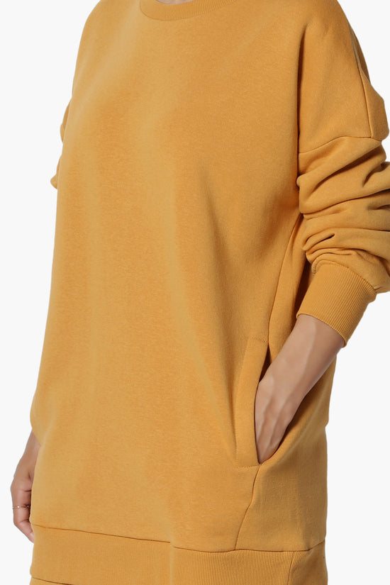 Load image into Gallery viewer, Accie Fleece Pullover &amp;amp; Jogger Set GOLDEN MUSTARD_5
