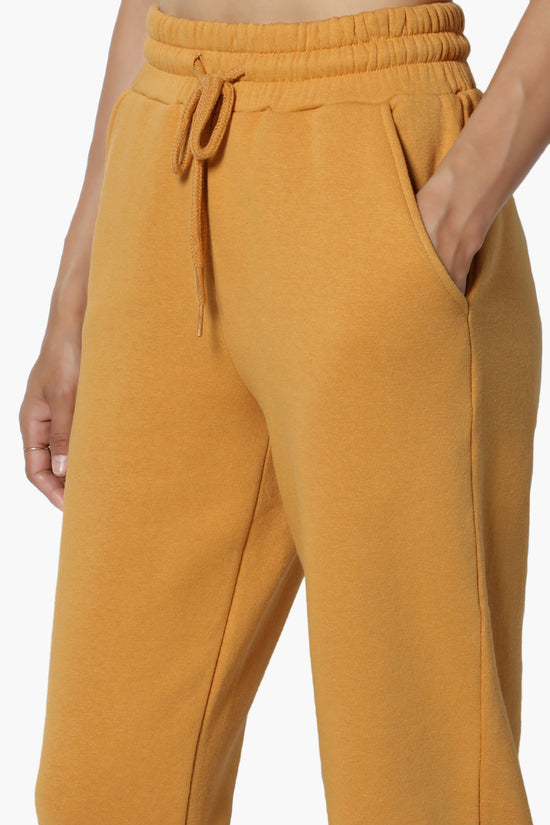 Load image into Gallery viewer, Accie Fleece Pullover &amp;amp; Jogger Set GOLDEN MUSTARD_6
