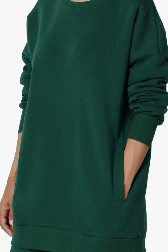 Load image into Gallery viewer, Accie Fleece Pullover &amp;amp; Jogger Set HUNTER GREEN_5
