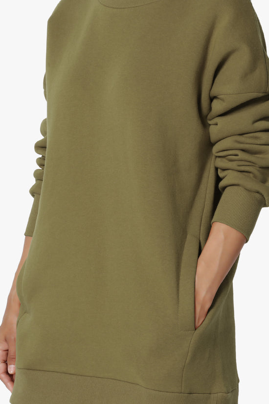 Load image into Gallery viewer, Accie Fleece Pullover &amp;amp; Jogger Set OLIVE KHAKI_5
