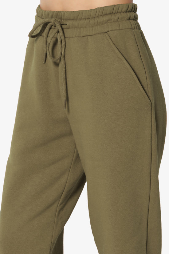 Load image into Gallery viewer, Accie Fleece Pullover &amp;amp; Jogger Set OLIVE KHAKI_6
