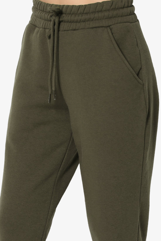 Load image into Gallery viewer, Accie Fleece Pullover &amp;amp; Jogger Set OLIVE_6
