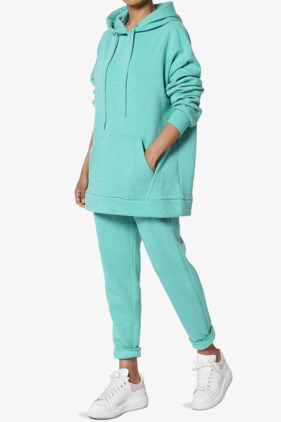 Load image into Gallery viewer, Accie Fleece Hoodie &amp;amp; Jogger Set ASH MINT_3
