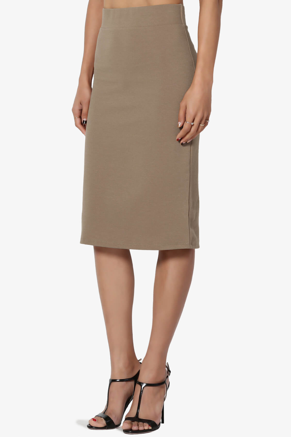 Ponte Pencil Skirt in Golden Ochre- Misses and Plus (S-2X) – Darlin's  Modest Wear