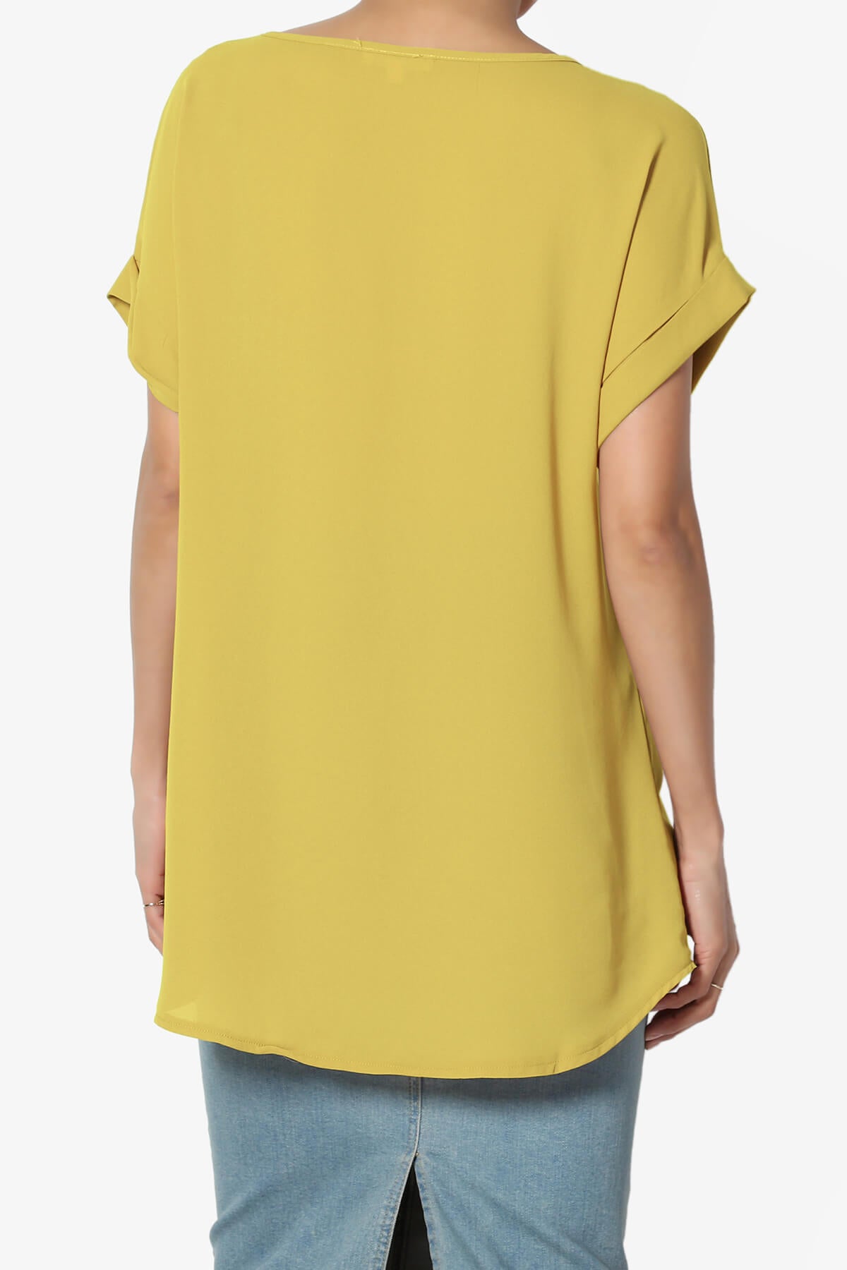Load image into Gallery viewer, Juliette Boat Neck Chiffon Top WASABI_2

