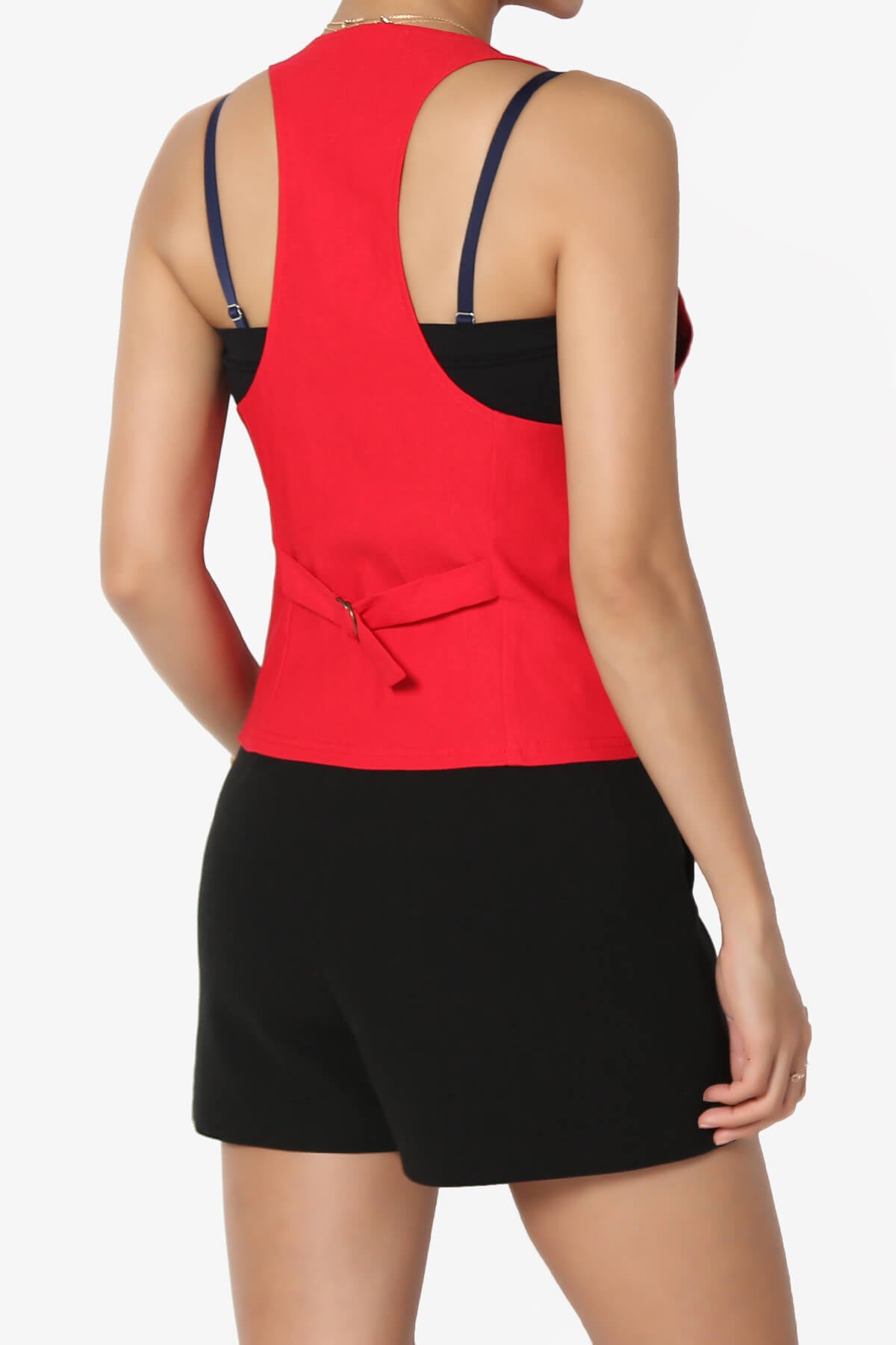 Load image into Gallery viewer, Zerega Racerback Woven Vest RED_4
