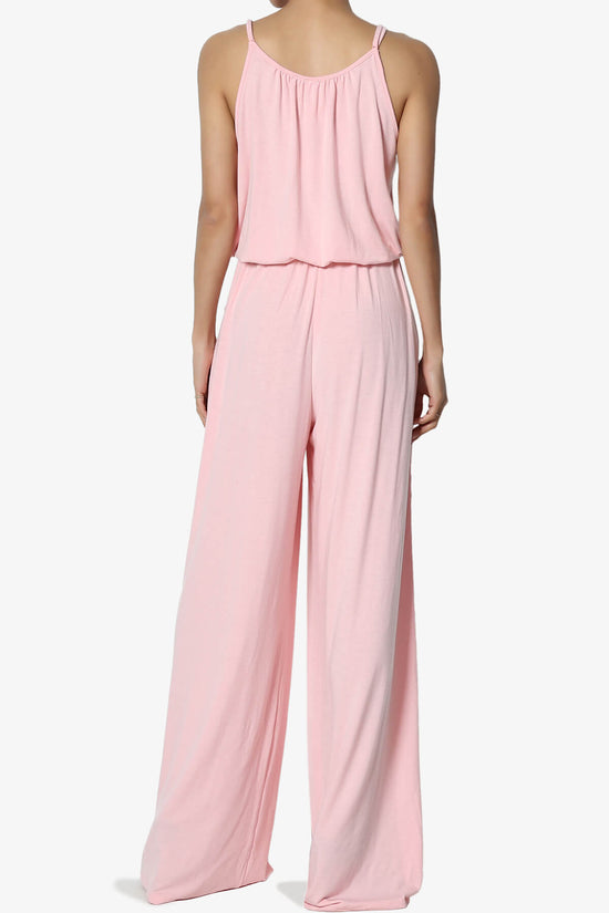 Load image into Gallery viewer, Daelynn Strappy Wide Leg Jumpsuit DUSTY PINK_2

