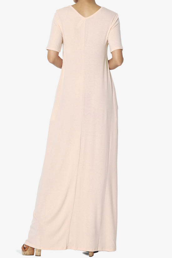 Load image into Gallery viewer, Vina Pocket Oversized Maxi Dress DUSTY BLUSH_2
