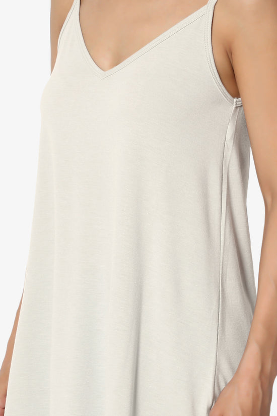 Chelsea Scoop & V Neck Flared Camisole Top MORE COLORS