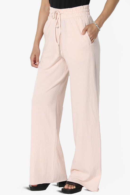 Load image into Gallery viewer, Nia Cotton Terry Wide Leg Track Pants PLUS

