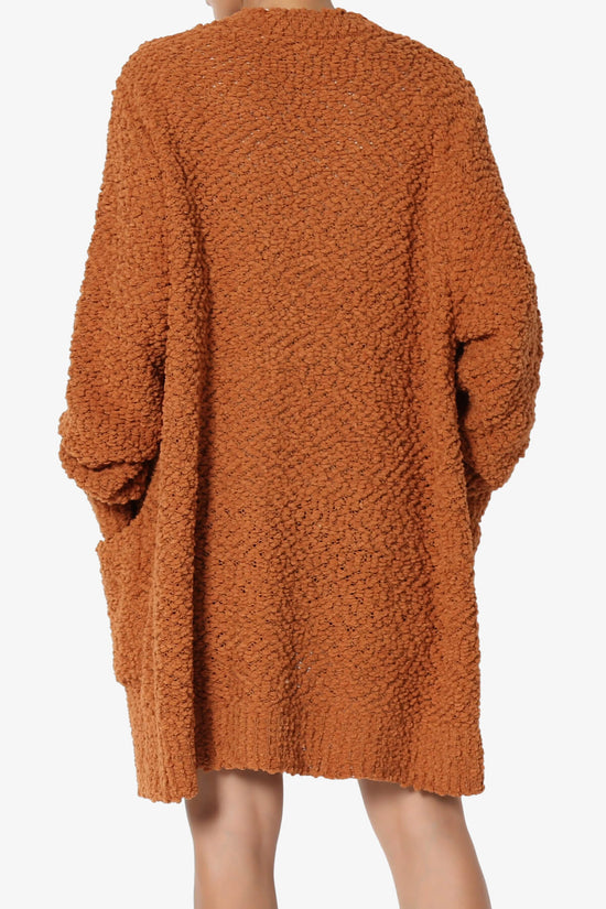Load image into Gallery viewer, Barry Soft Popcorn Knit Sweater Cardigan ALMOND_2

