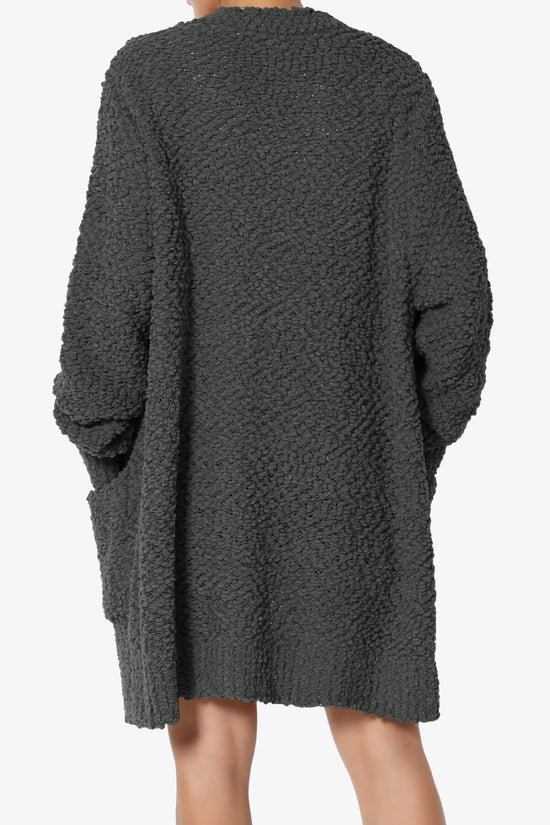 Load image into Gallery viewer, Barry Soft Popcorn Knit Sweater Cardigan ASH GREY_2
