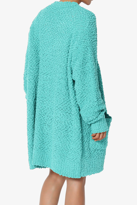 Load image into Gallery viewer, Barry Soft Popcorn Knit Sweater Cardigan ASH MINT_4
