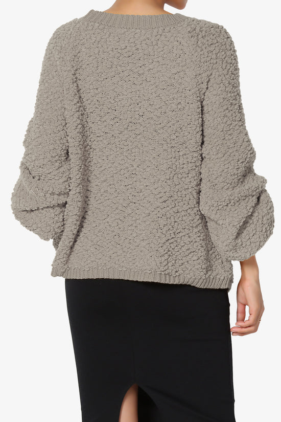 Load image into Gallery viewer, Barry Fuzzy Knit Button Boxy Crop Cardigan LIGHT MOCHA_2

