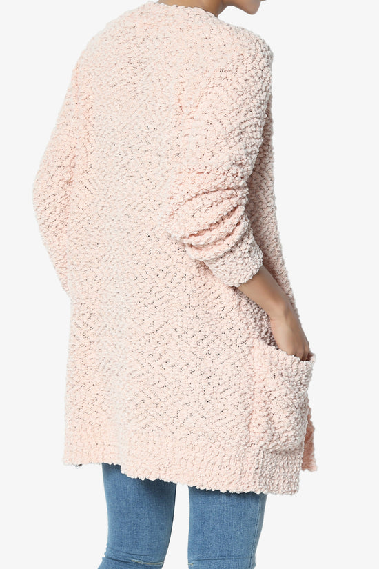 Load image into Gallery viewer, Barry Button Teddy Knit Sweater Cardigan DUSTY BLUSH_4
