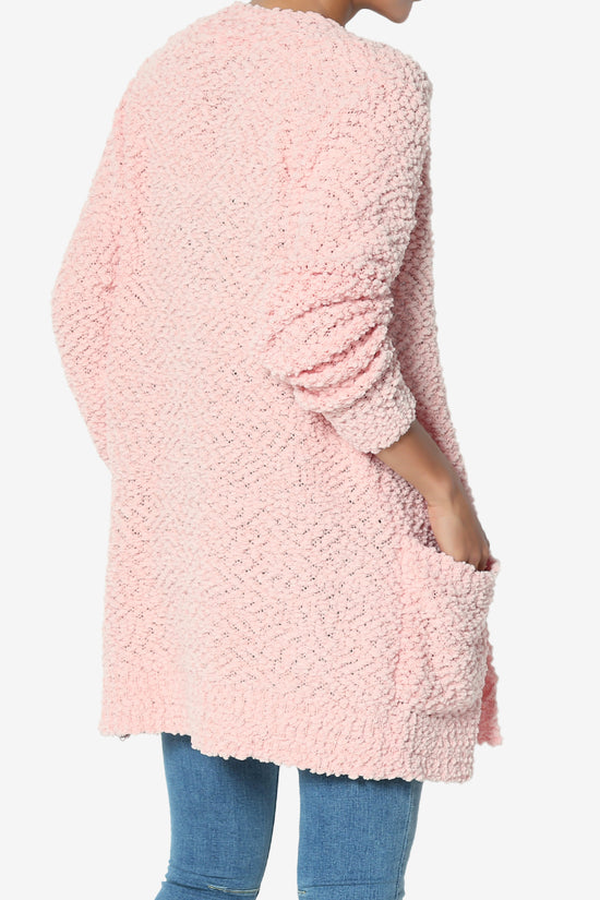 Load image into Gallery viewer, Barry Button Teddy Knit Sweater Cardigan DUSTY PINK_4
